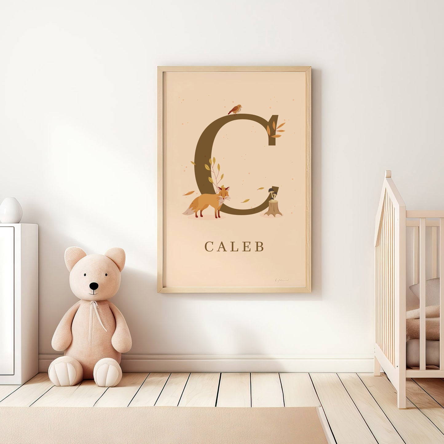 Forest Personalised Name Print