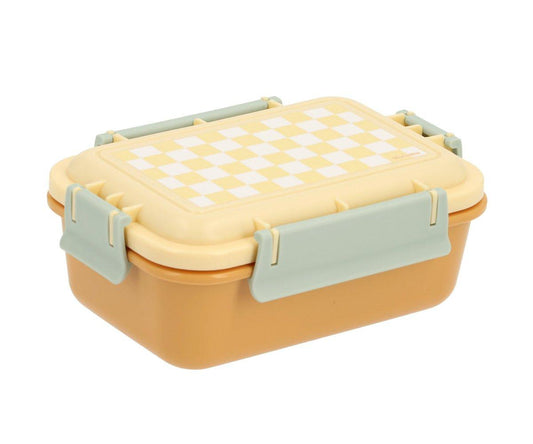 Bento Lunch Boxes - Yellow Chess