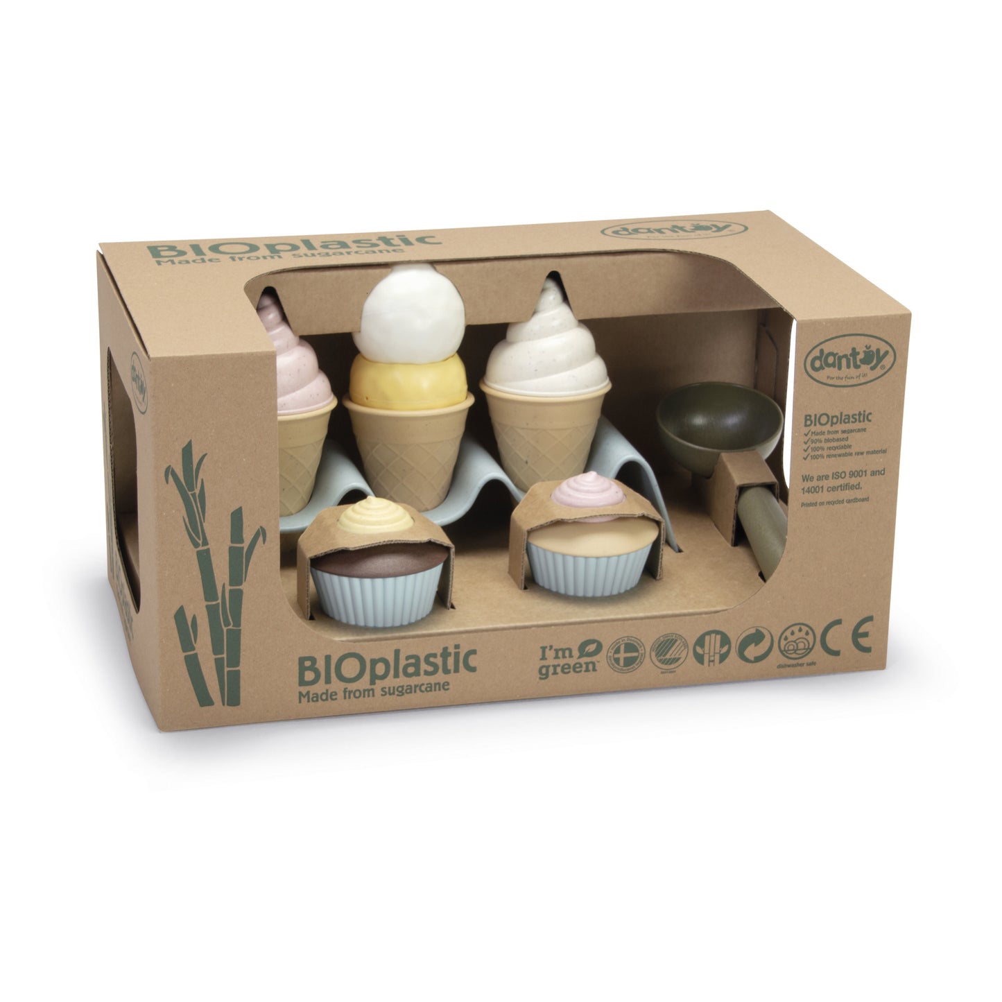 BioPlastic Ice Cream Set